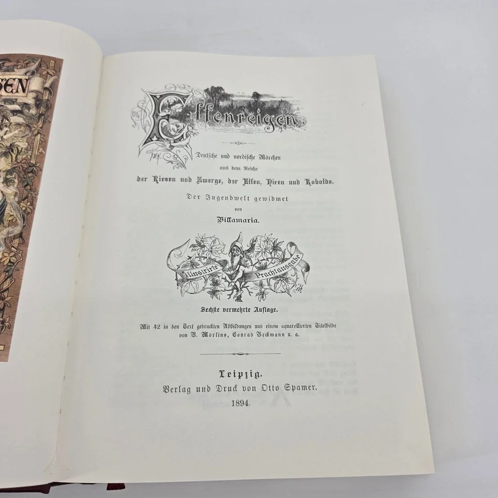 Elfenreigen German Nordic Fairy Tales Villamaria Archiv Verlag Limited 609/999